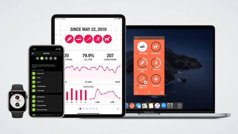 Streaks app on all Apple platforms