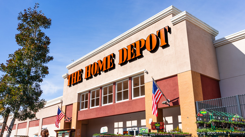 home depot store exterior