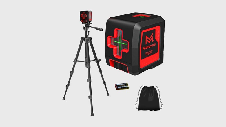 Motovera Self-Leveling Laser Level with Tripod
