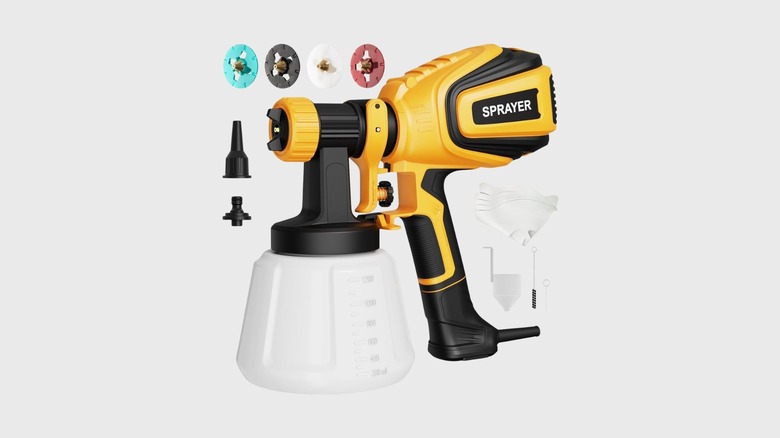 Vonforn Paint Sprayer in yellow