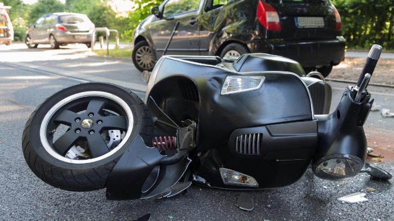 Scooter crash