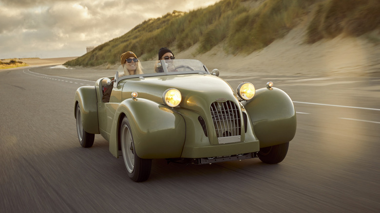 Burton Sportscar on the road