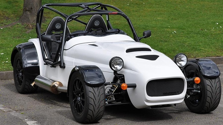 Westfield Mega S2000 in a parking space