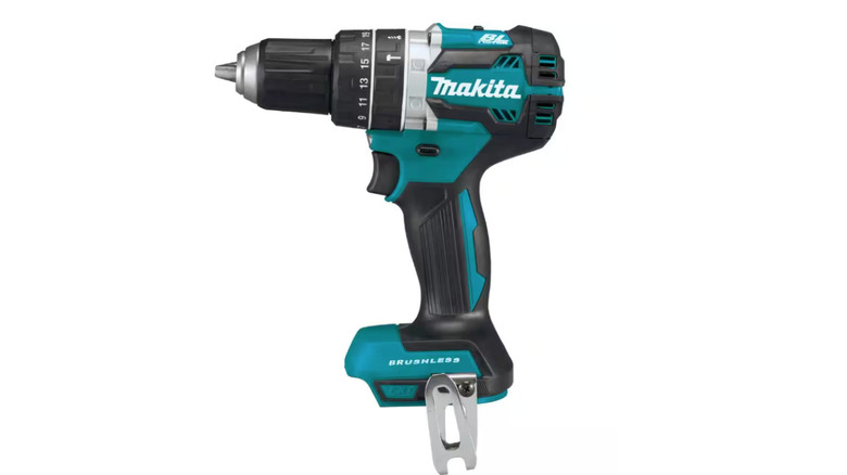 Makita 18V LXT Brushless Cordless 1/2-Inch Driver-Drill XFD14Z on display