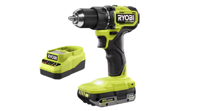 Ryobi ONE+ HP 18V Brushless Cordless Kit in neon yellow