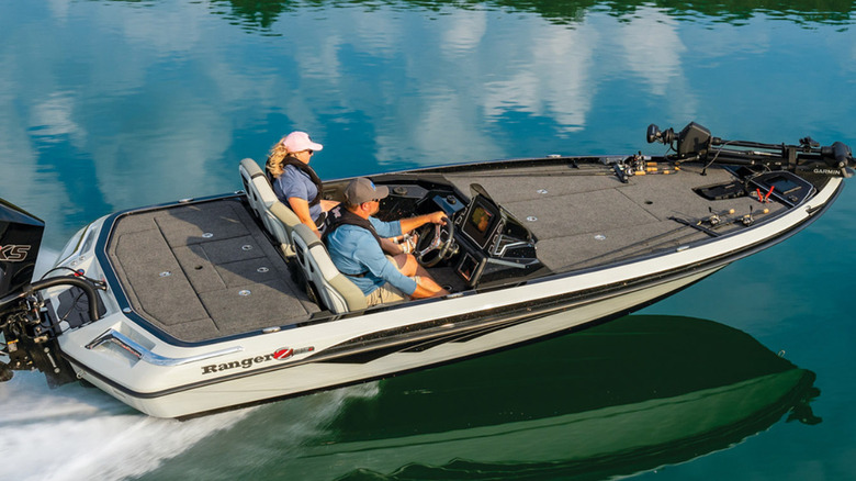 Ranger Boat on the move