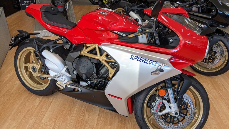 2020 MV Agusta Superveloce 800 motorcycle