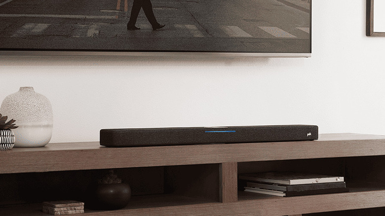 A Polk Audio soundbar