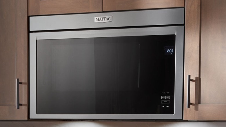 A Maytag microwave