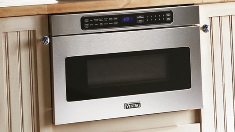 A Viking Range microwave