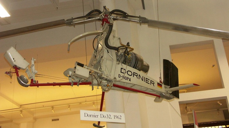 dornier do 32 museum helicopter display