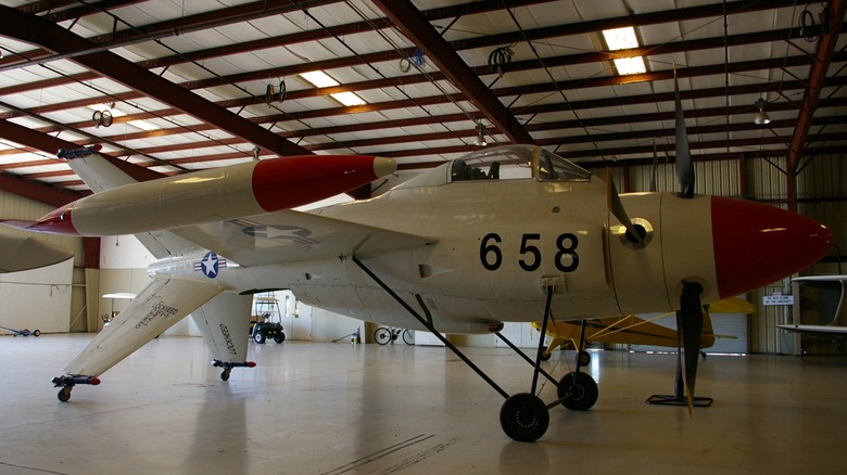lockheed xfv prototype museum hangar vtol jet