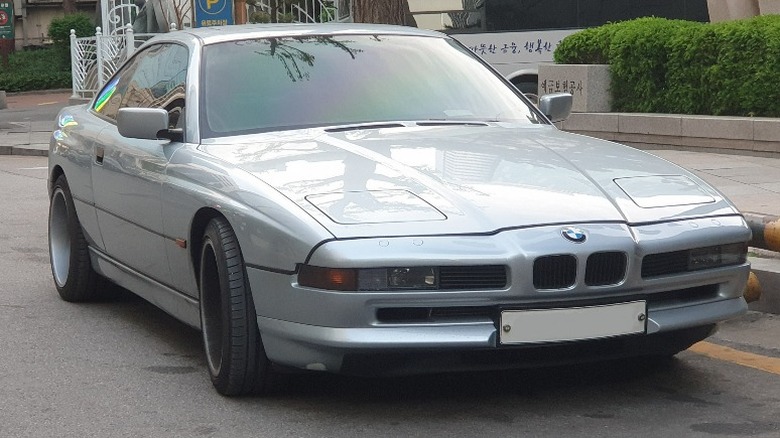Silver 1990 BMW M8 Prototype, E31