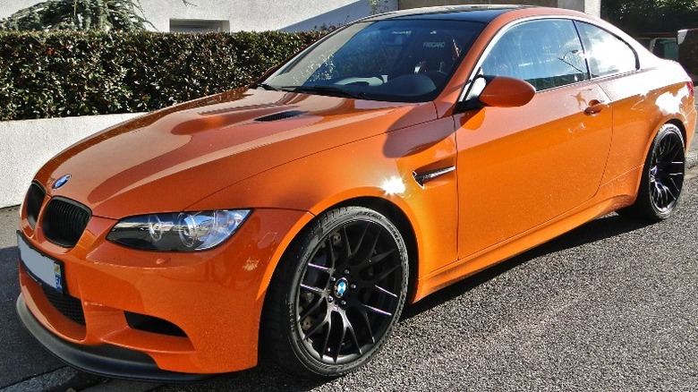 Orange 2011 BMW M3 GTS G-Power