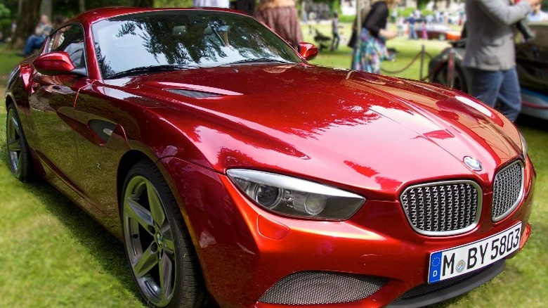 Red 2012 BMW Zagato Coupe