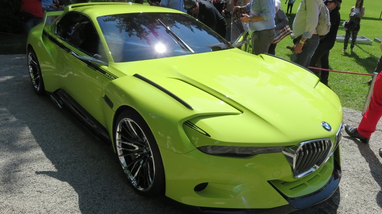 Yellow BMW 3.0 CSL Hommage