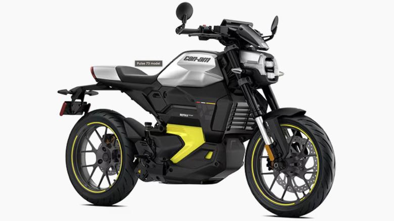 Can-Am Pulse on display in black and yellow