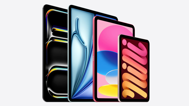 family of ipads