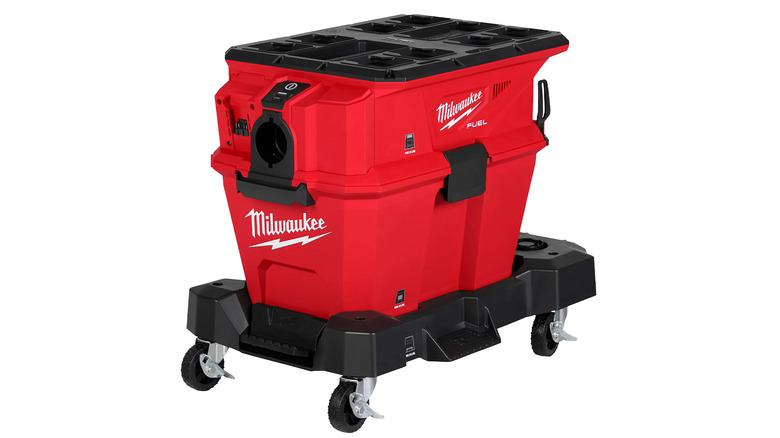 A product image of a Milwaukee Nexus wet dry vacuum