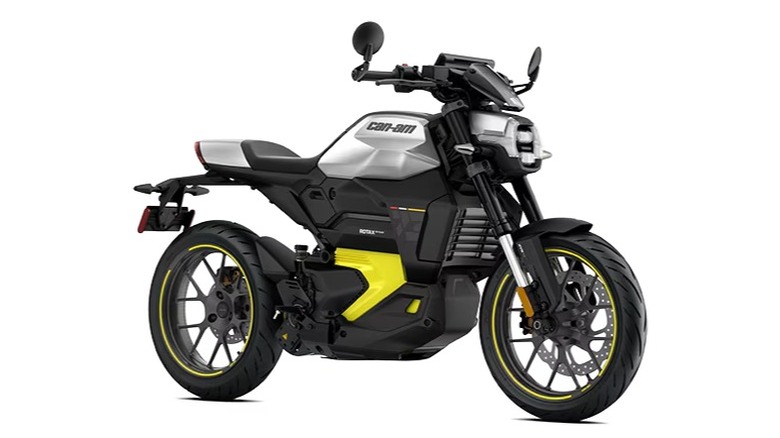 A 2025 Can-Am Pulse motorcycle