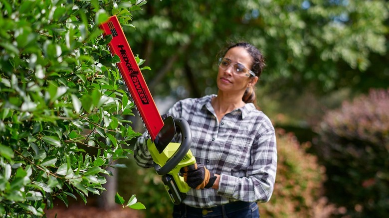 Ryobi 40V 24 Inch Hedge Trimmer Kit