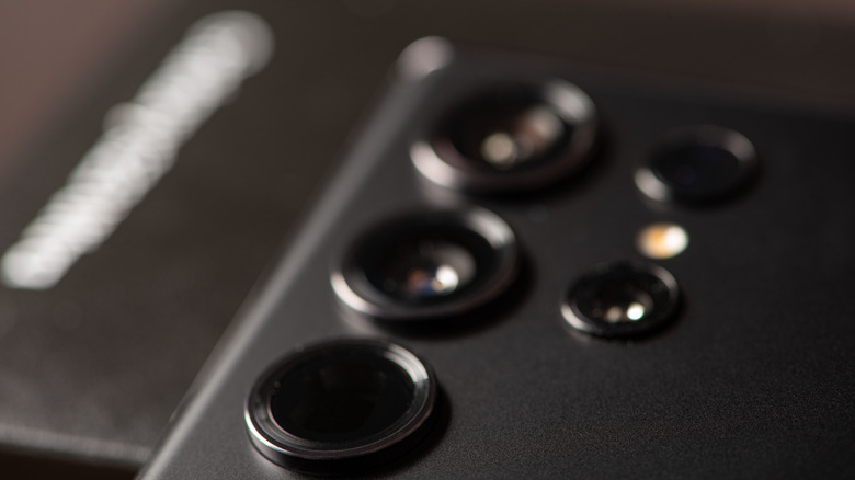 A Galaxy S24 Ultra smartphone on top of a table