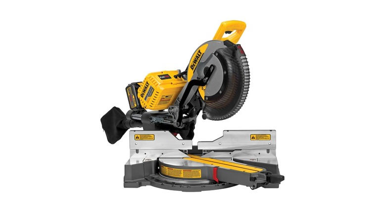 120V Max 12-Inch Cordless Double-Bevel Compound Sliding Miter Saw Kit