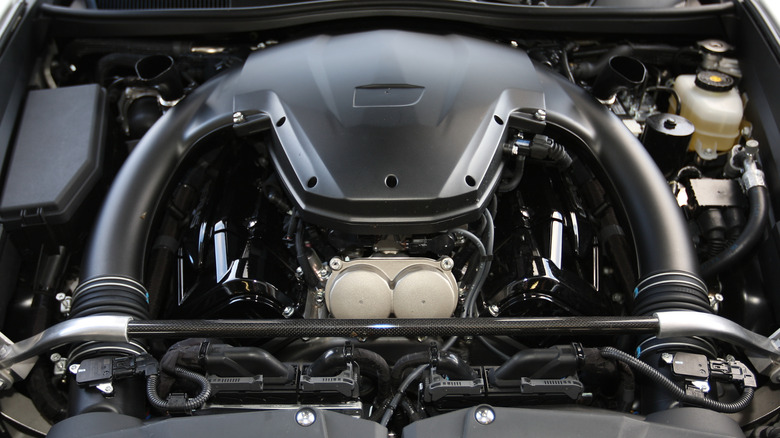2012 Lexus LFA Nurburgring Edition V10 engine