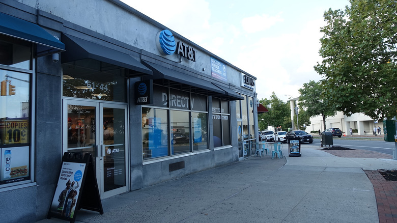 An AT&T store in Queens