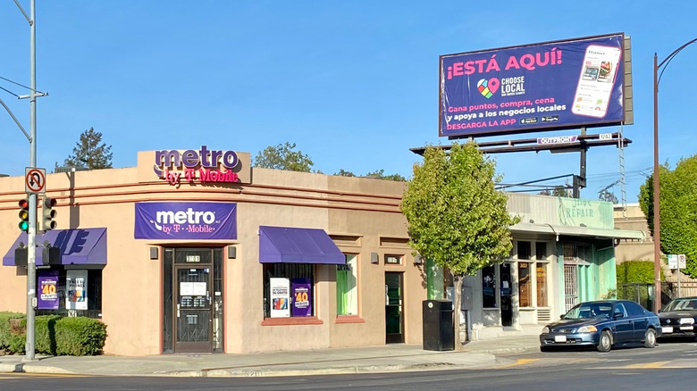 A MetroPCS store in California