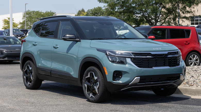 Teal 2026 Kia Seltos