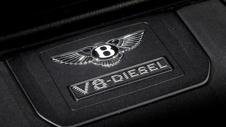 Bentley V8 diesel powertrain