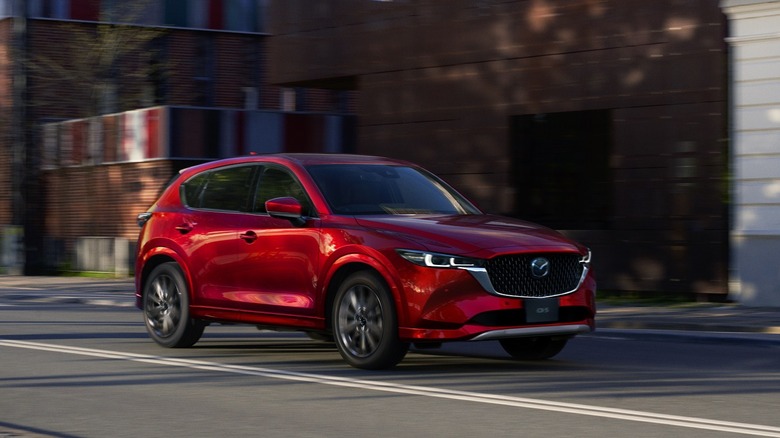 2025 Mazda CX-5 front 3/4 view