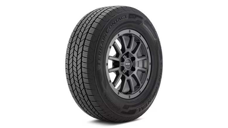 A stock image of a Continental TerrainContact H/T tire