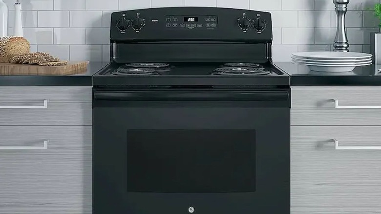 GE 30-Inch Electric Range in modern kitchen