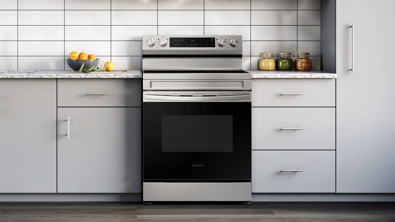 Samsung 30-Inch Electric Range in modern kitchen
