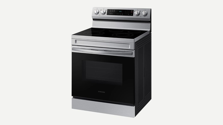 Samsung 30-Inch Electric Range in stainless steel