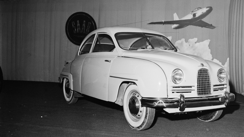 On display at the 39th annual International Auto Show at Brussels' Century Palace