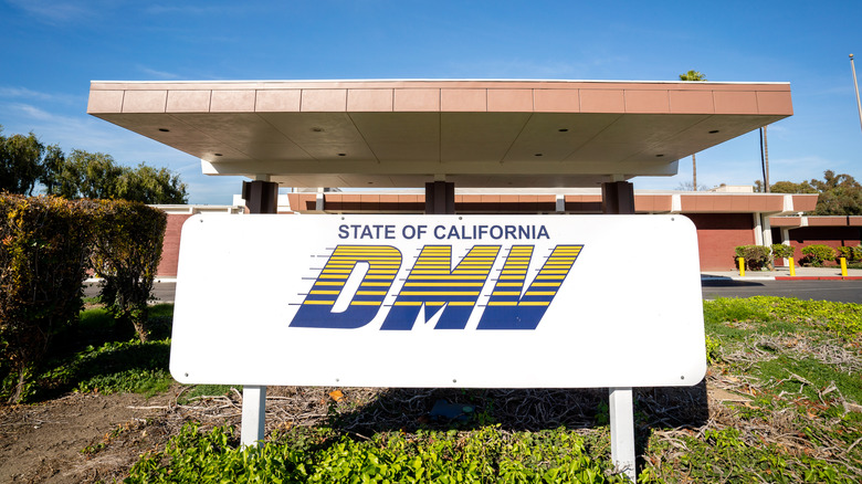 DMV in Fullerton, California