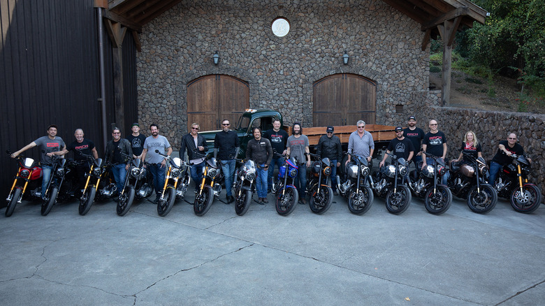 Arch Motorcycle owners, including Keanu Reeves