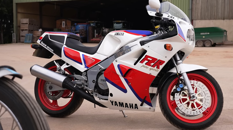 Richard Hammond's Yamaha FZR 750