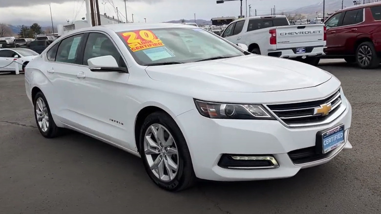 2020 Chevrolet Impala at used car dealer