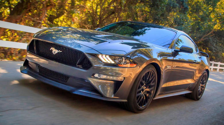 2020 Ford Mustang closeup