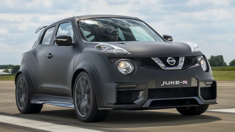 Nissan Juke-R 2.0 on a runway