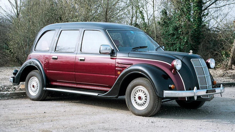 Toyota Classic on a wintry day