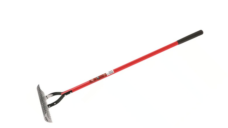 Ace 61-Inch Steel Thatching Rake