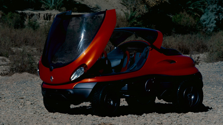 Close up of Renault Racoon