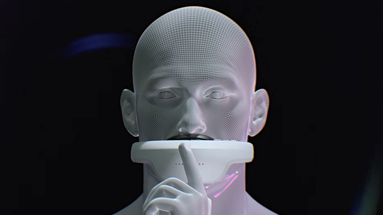 The Hushme speech privacy mask.