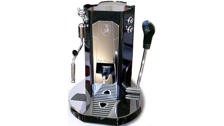A stock image of the Lamborghini coffee maker