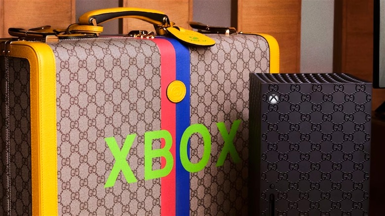 Xbox Series X Gucci handbag